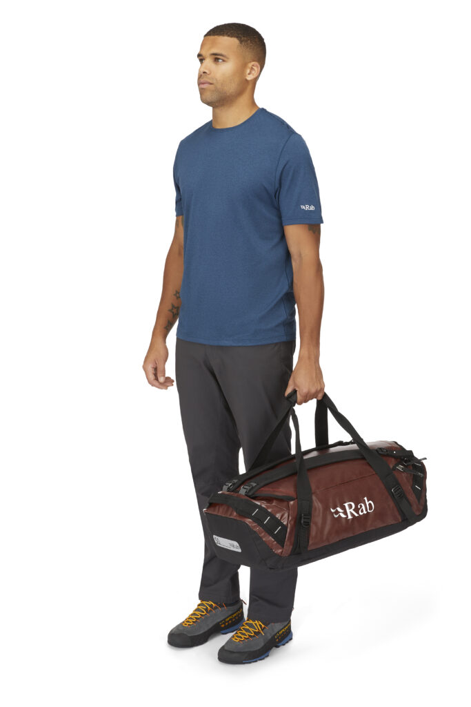 sac de randonnée expédition kitbag 50L RAB red clay