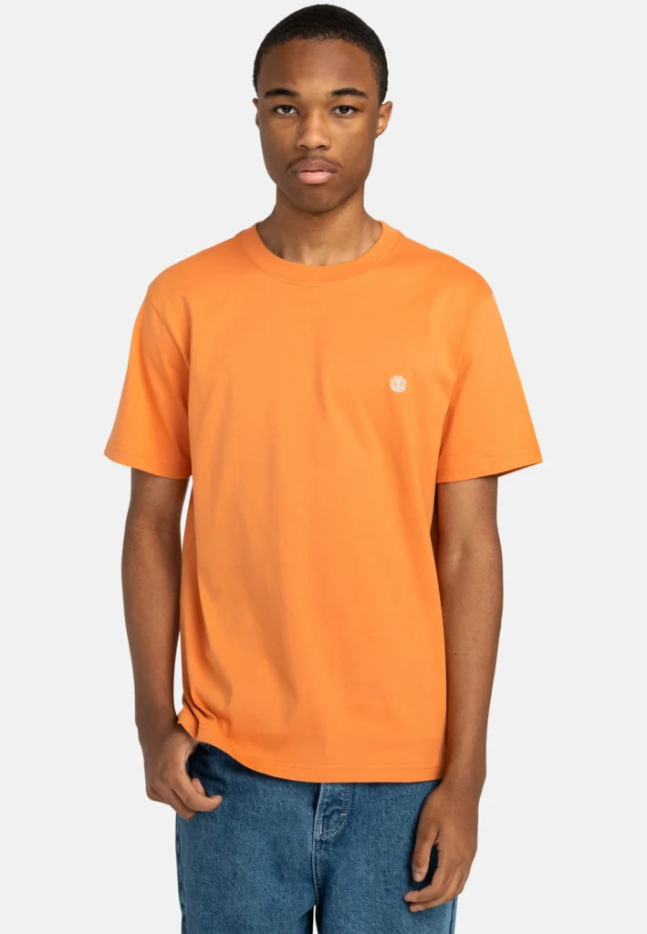 tee shirt crail ss orange