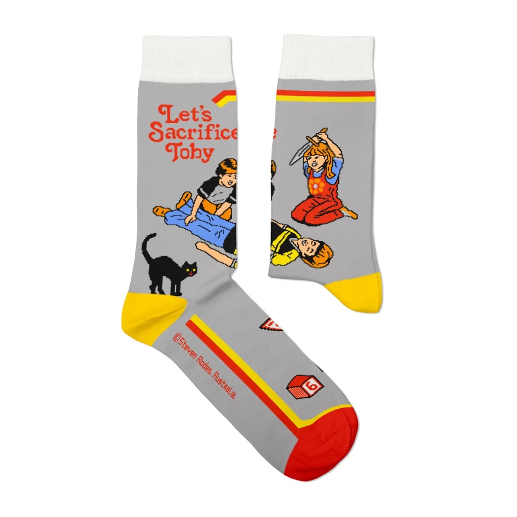 chaussette let's sacrifice toby sock affairs