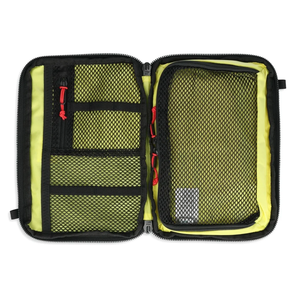 All Adventure Accessory Bag topo design Black