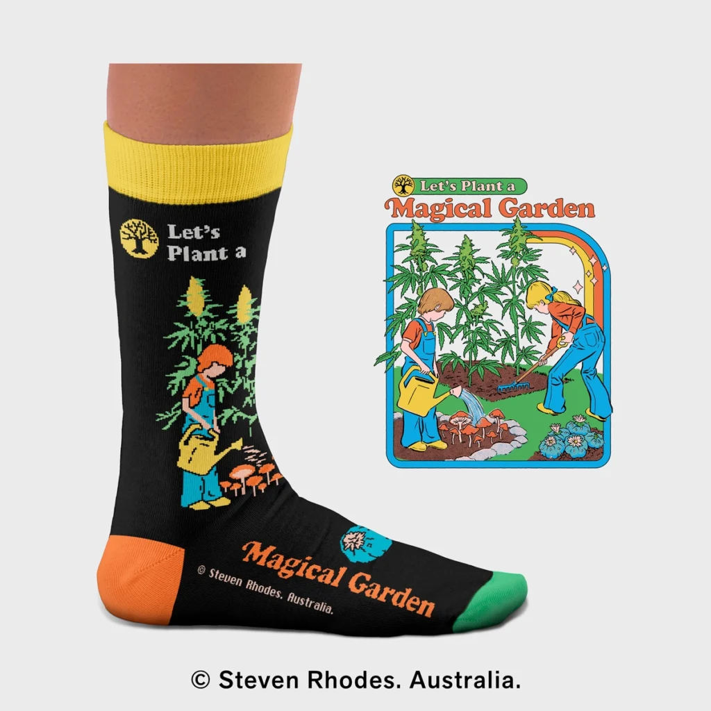 chaussette magical garden sock affaires