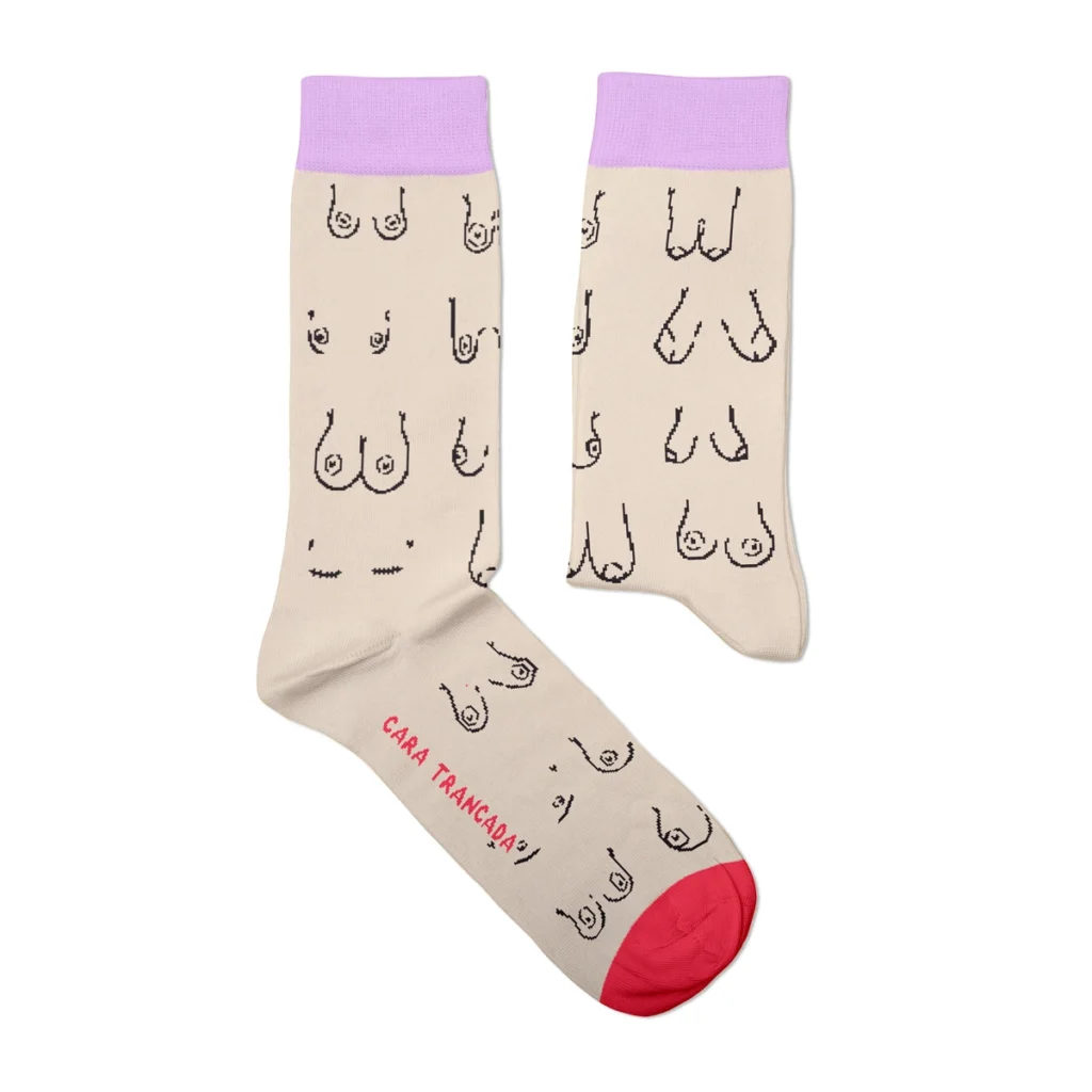 Chaussette boobs sock affaires