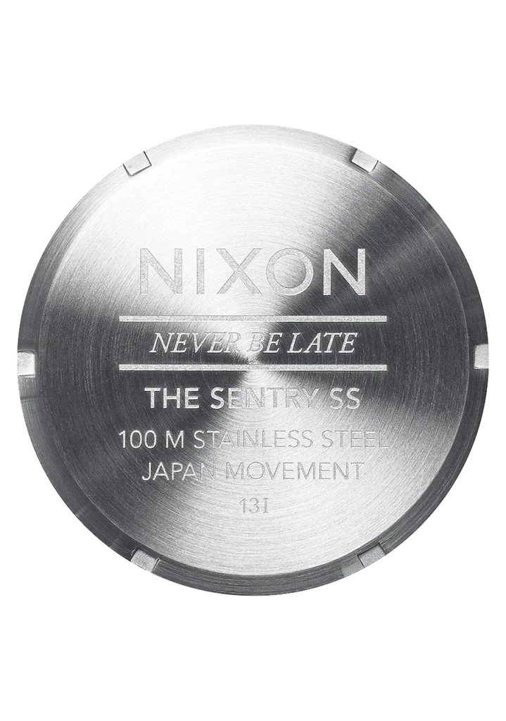 Montre sentry stainless steel gold / green