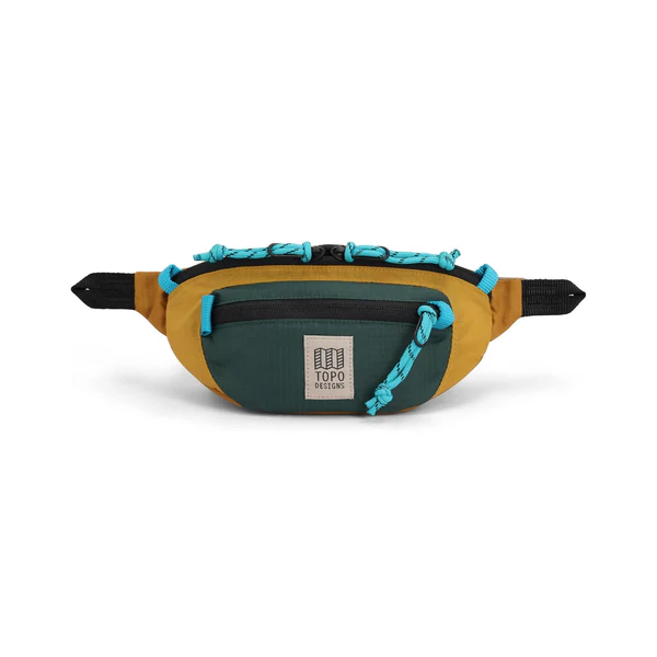 TOPO DESIGNS - MOUNTAIN WAIST PACK – MUSTARD FOREST