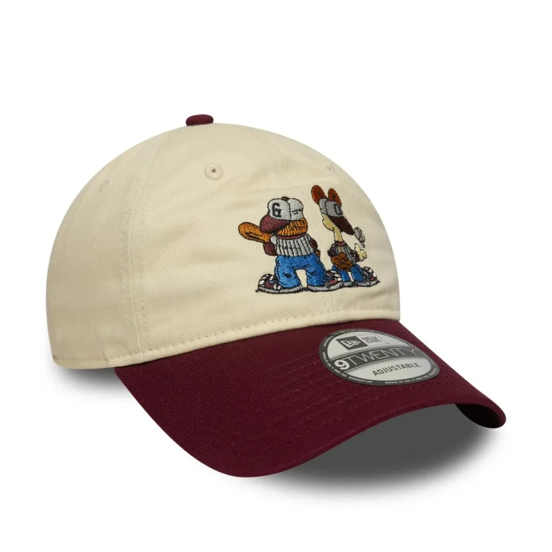 NEW ERA - CREAM - CASQUETTE GARFIELD BASEBALL