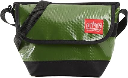 MANHATTAN PORTAGE - VINYL MESSENGER XXS V2 – OLIVE