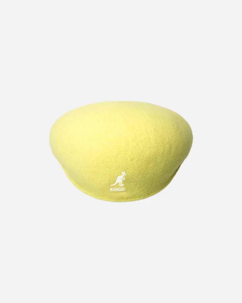 KANGOL - WOOL 504 CAP - BUTTER CHIFFON