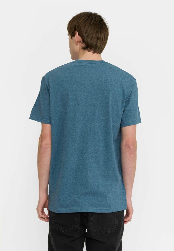 Dos du T-shirt loose-fit Revolution 1425 DEA Blue en coton bio