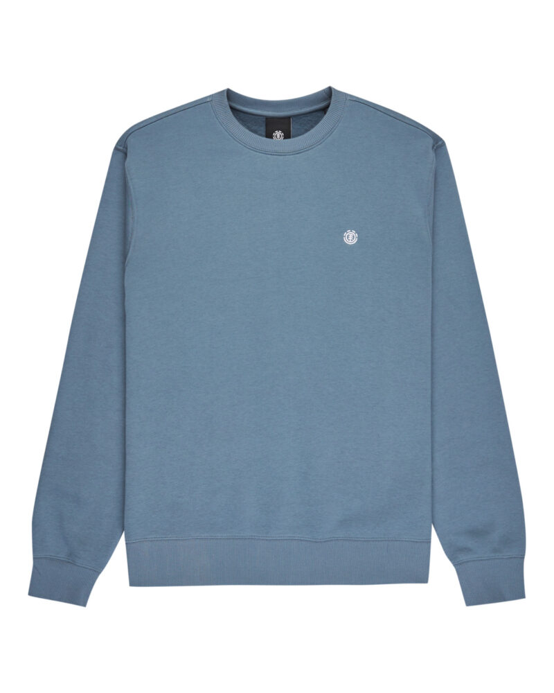 ELEMENT - ICON EMBROIDERY CR SWEAT - BLUE