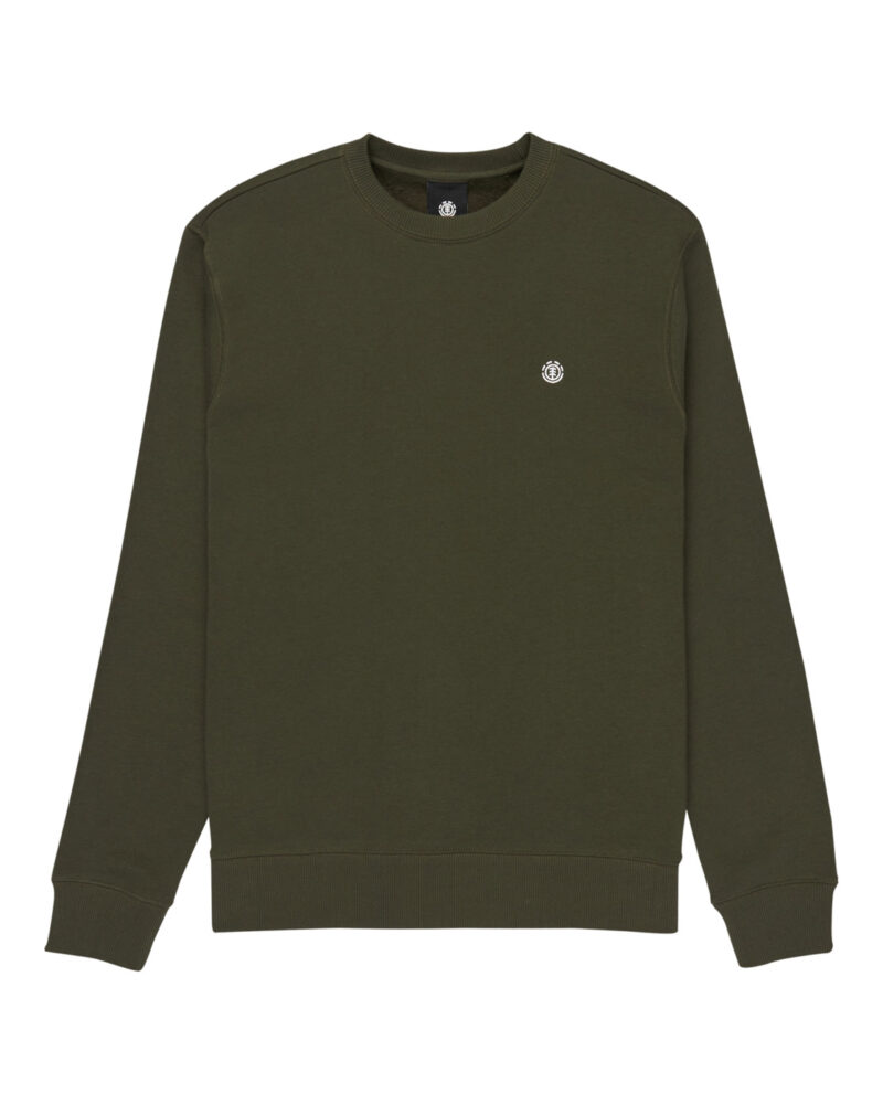 ELEMENT - ICON EMBROIDERY CR SWEAT -  VERT