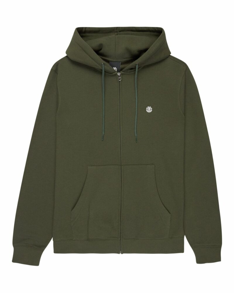 ELEMENT - ICON EMBROIDERY ZIP SWEAT – FOREST NIGHT