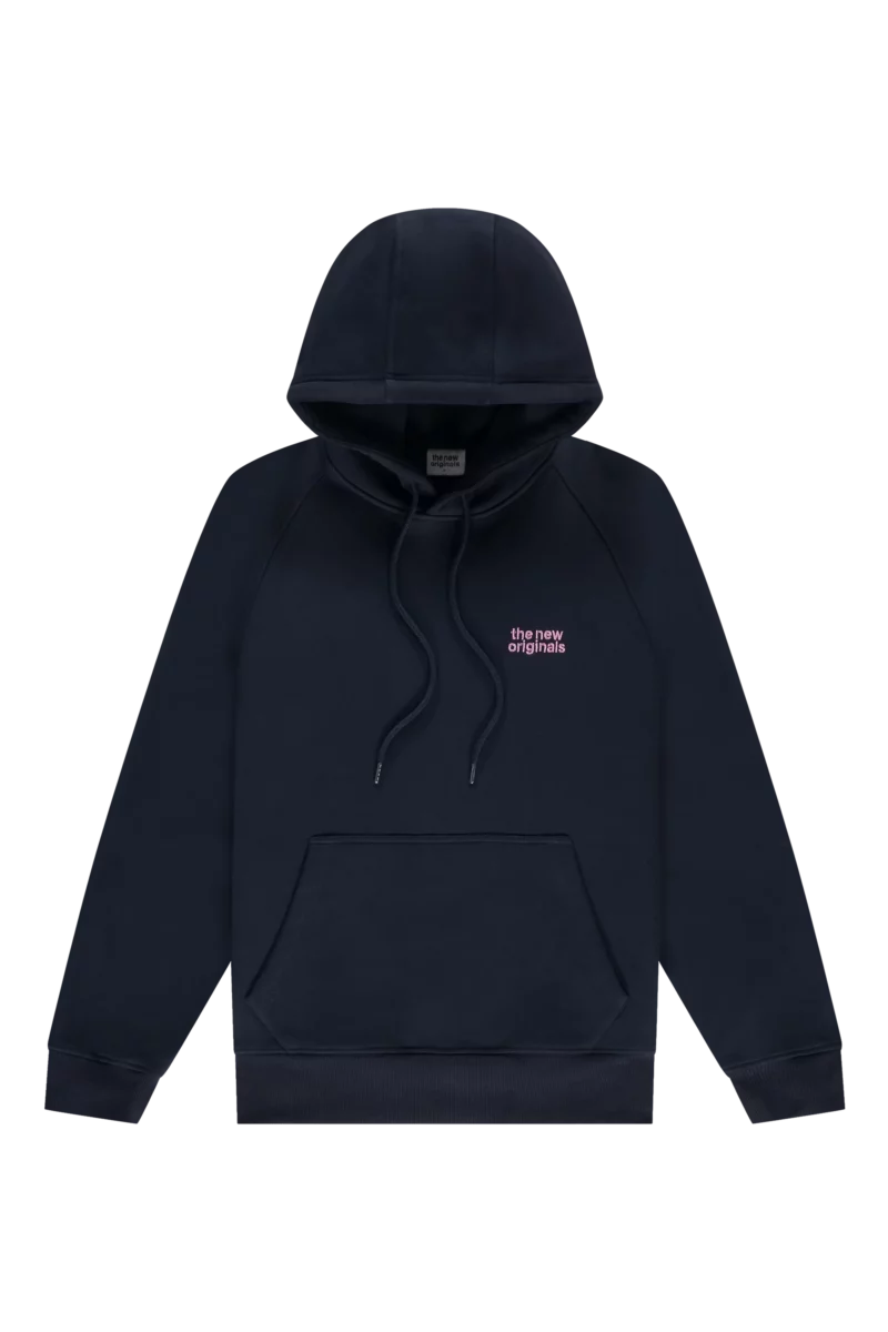 THE NEW ORIGINALS CATNA HOODIE – NAVY BLUE/PINK