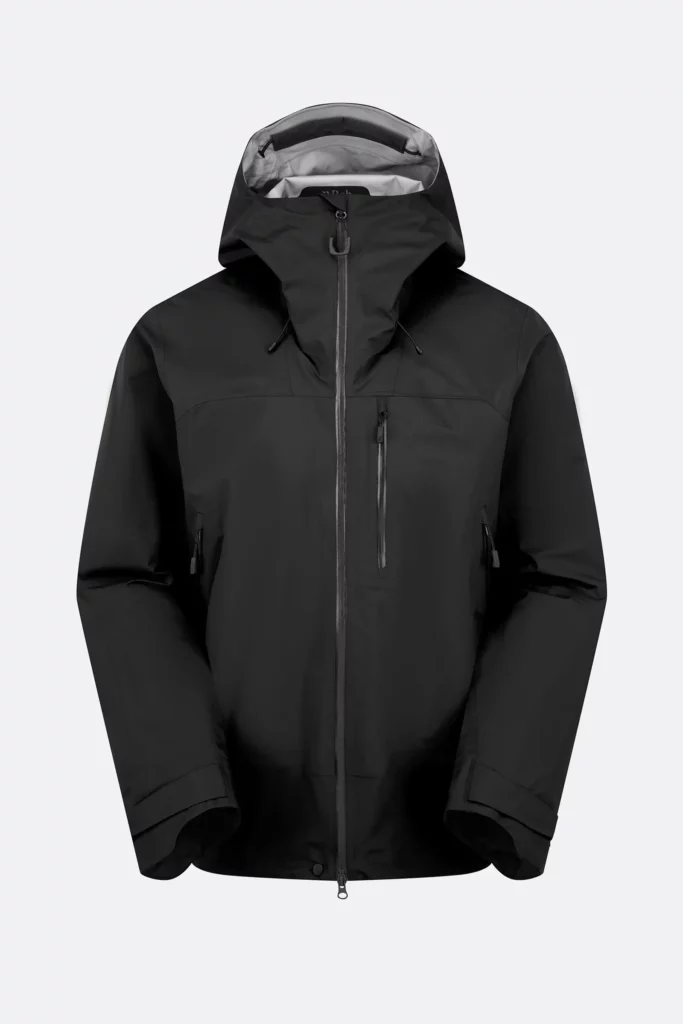 veste imperméable Rab Firewall Mountain vue de face, coupe regular