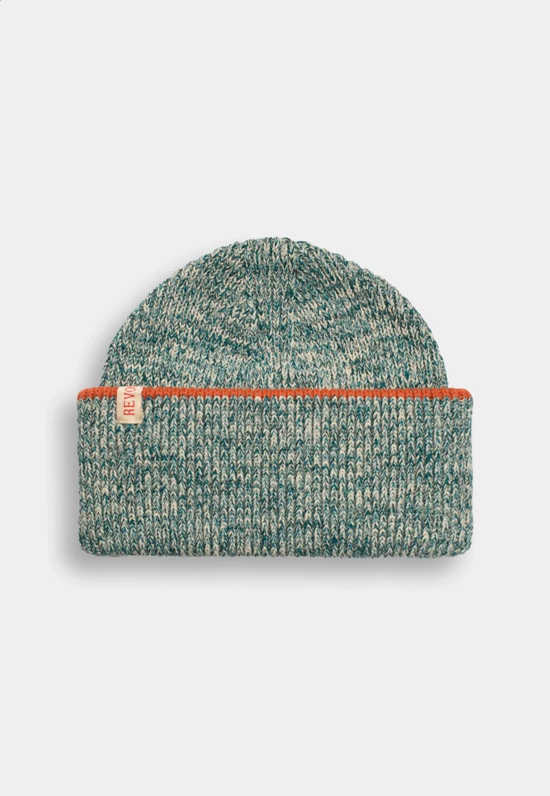 REVOLUTION - BIG FOLD UP BEANIE - GREEN