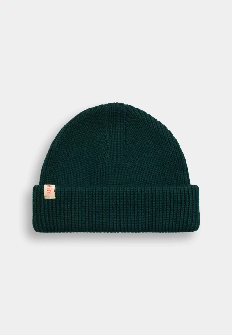 REVOLUTION - FISHERMAN BEANIE - DARK GREEN