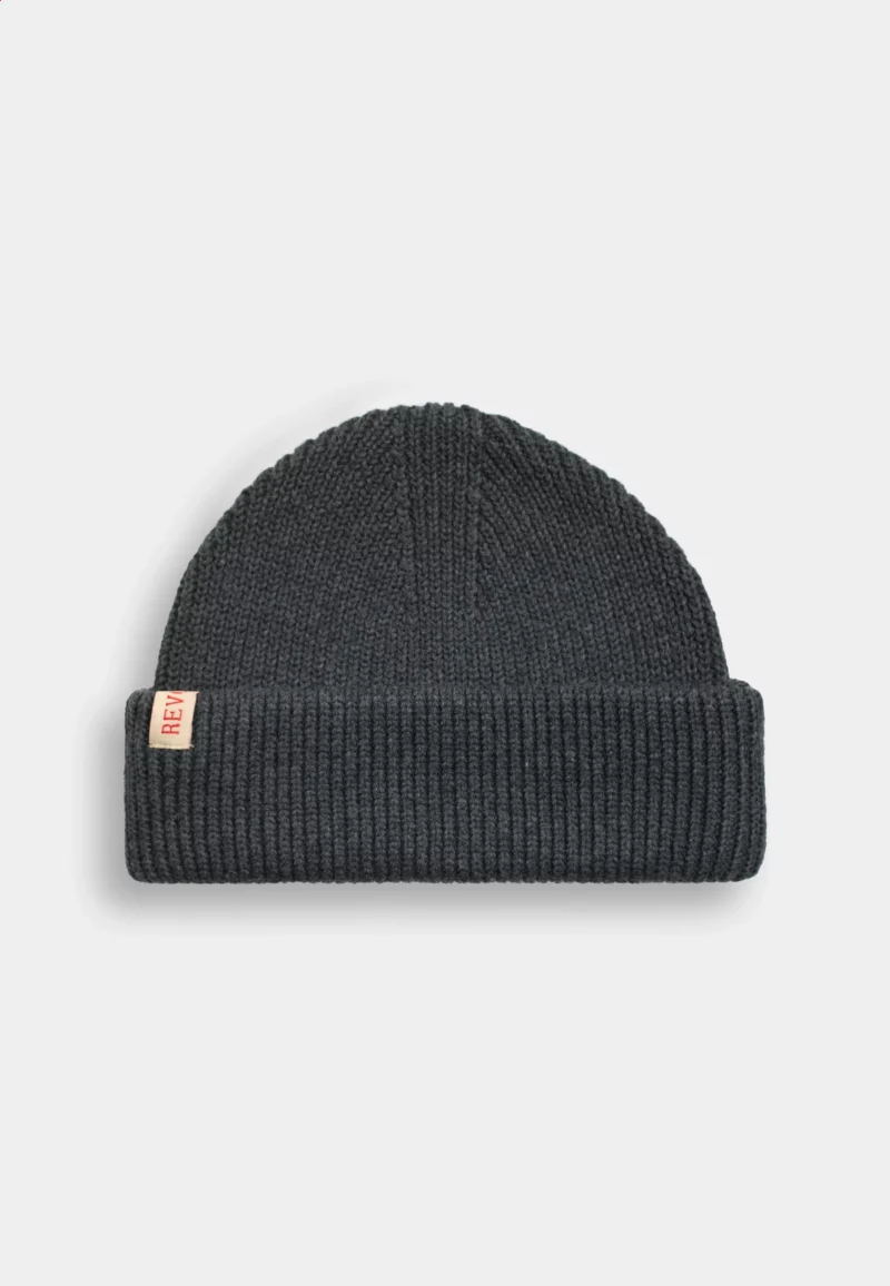 REVOLUTION - FISHERMAN BEANIE - DARKGREY